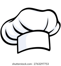 Chef Hat Illustration Toque Blanche Vector