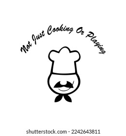 chef hat illustration vector, for free design.