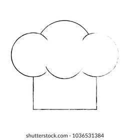 chef hat isolated icon