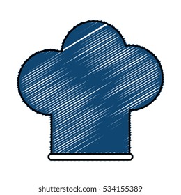 chef hat isolated icon