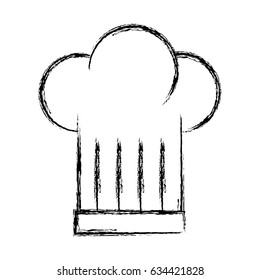 chef hat isolated icon
