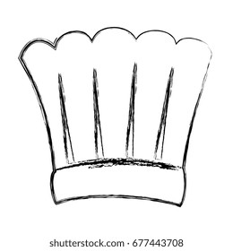 chef hat isolated icon