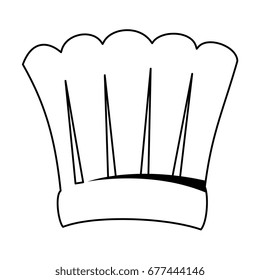 chef hat isolated icon