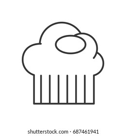 chef hat isolated icon