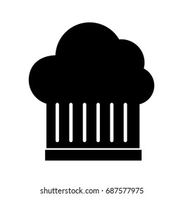 chef hat isolated icon