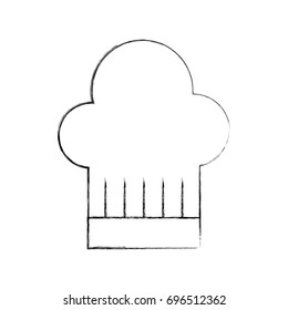 chef hat isolated icon