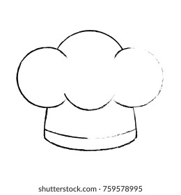 chef hat isolated icon