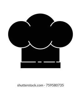chef hat isolated icon