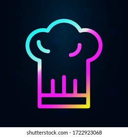Chef hat, italy nolan icon. Simple thin line, outline vector of italy icons for ui and ux, website or mobile application