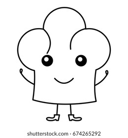 chef hat kawai character