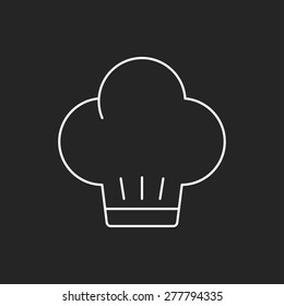 Chef Hat line icon