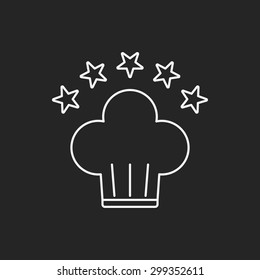 Chef Hat line icon