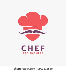 Chef hat logo design inspiration