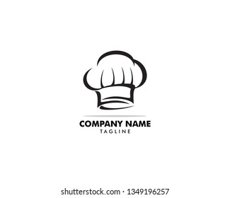 Chef Hat Logo Design Template Stock Vector (Royalty Free) 1349196257 ...