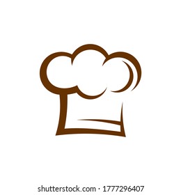 Chef Hat Logo Design Template Vector, Icon Symbol, Creative Design Concepts
