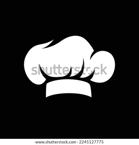 Chef Hat Logo Design Template Inspiration, Vector Illustration.