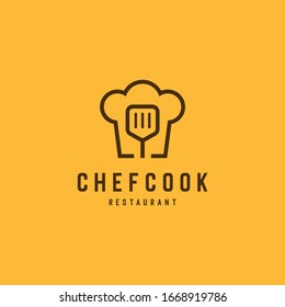 Chef Hat Logo Design Vector