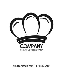 Chef Hat Logo Design Vector. Vector Design.