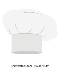 
Chef hat logo element flat icon
