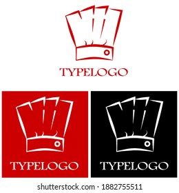
chef hat logo examples shutterstock