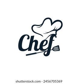 Plantilla de diseño de Vector de logotipo e ícono de sombrero de chef