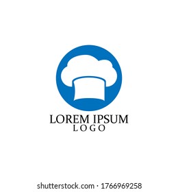 Logo del sombrero del chef en EPS 10
