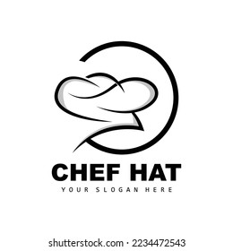 Chef Hat Logo, Restaurant Chef Vector, Design For Restaurant, Catering, Deli, Bakery