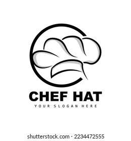 Chef Hat Logo, Restaurant Chef Vector, Design For Restaurant, Catering, Deli, Bakery