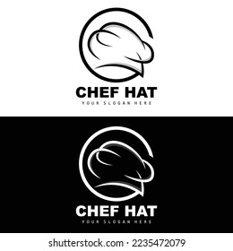 Chef Hat Logo, Restaurant Chef Vector, Design For Restaurant, Catering, Deli, Bakery