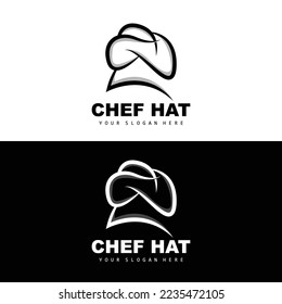 Chef Hat Logo, Restaurant Chef Vector, Design For Restaurant, Catering, Deli, Bakery