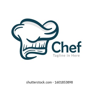 Chef Hat Logo Template - Bakery Logo Vector