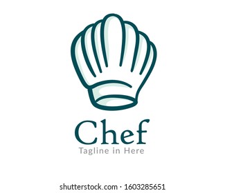 Chef Hat Logo Template - Bakery Logo Vector