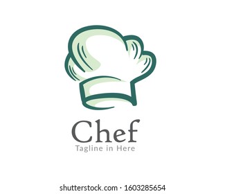 Chef Hat Logo Template - Bakery Logo Vector