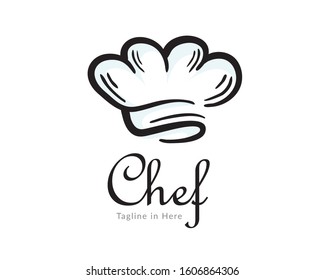 Chef Hat Logo Template - Bakery Logo Vector design inspiration