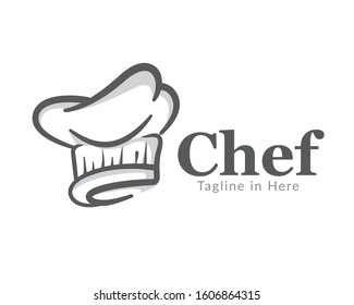 Chef Hat Logo Template - Bakery Logo Vector design inspiration