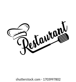 Chef Hat Logo Template - restaurant Logo Vector