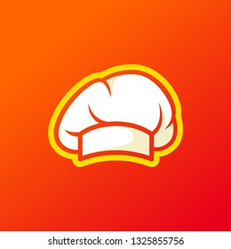 Chef Hat Logo Template, Vector Logo Design