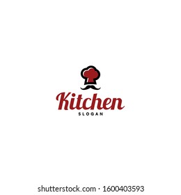 Chef Hat Logo Template vector