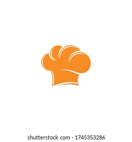 Chef hat logo template vector icon