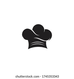 Chef hat logo template vector icon