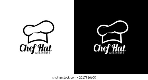 Chef Hat Logo Template vector