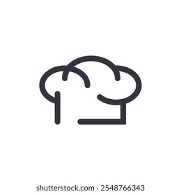 Chef Hat Logo Vector Icon Template Illustration