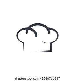 Chef Hat Logo Vector Icon Template Illustration