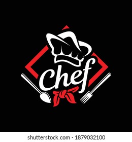 Chefhut, professionelles Logo, Vektorgrafik