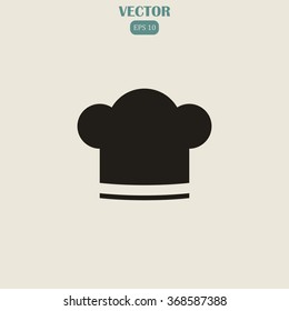Chef hat sign icon