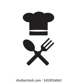chef hat sign icon. cooking symbol