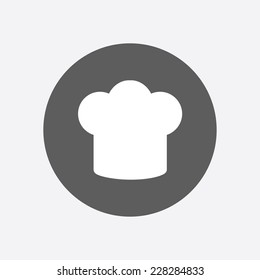 Chef hat sign icon. Hat cooking symbol.