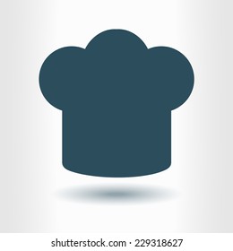 Chef hat sign icon. Hat cooking symbol.