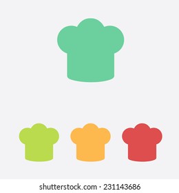Chef hat sign icon. Hat cooking symbol.