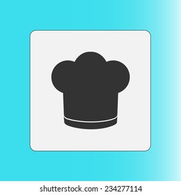Chef hat sign icon. Hat cooking symbol.